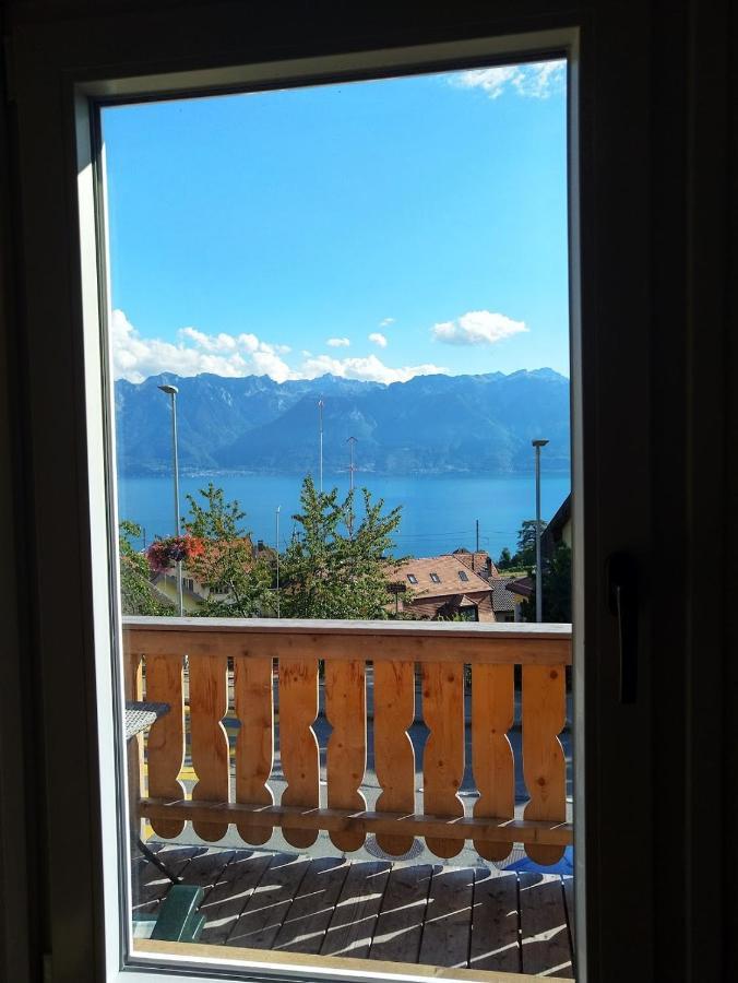 "Les Echalas" Chalet Independant Avec Cuisine En Lavaux Unesco Chexbres Dış mekan fotoğraf